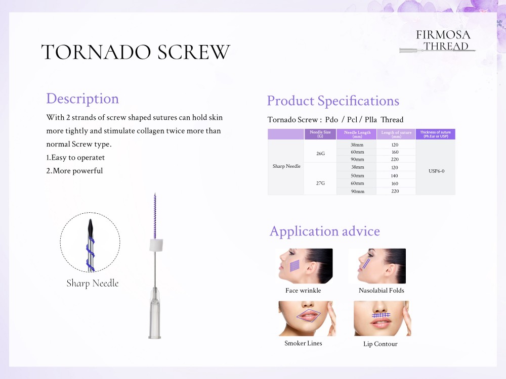 Tornado-Schraubengewinde