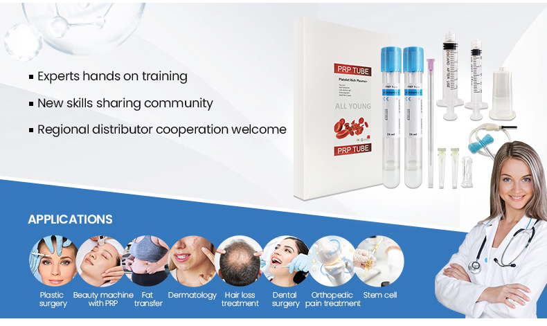 Koreanisches 15-ml-ACD-Gel-BiotinPRP-Röhrchen-Kit