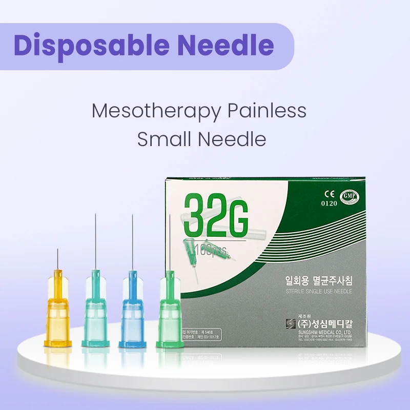 sterile Mesotherapie-Nadeln f&uuml;r Sch&ouml;nheitsinjektionen