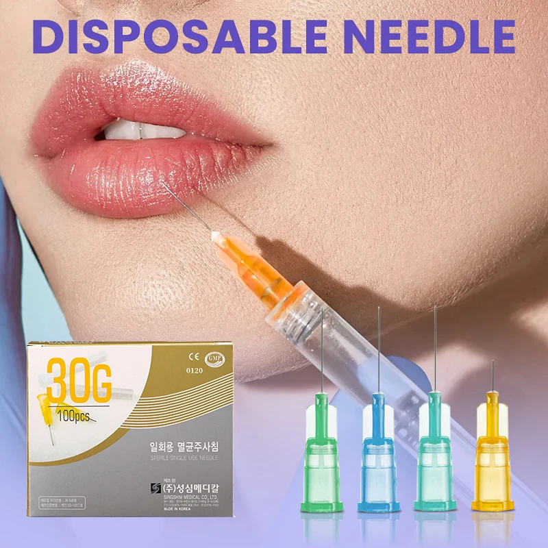 sterile Mesotherapie-Nadeln f&uuml;r Sch&ouml;nheitsinjektionen
