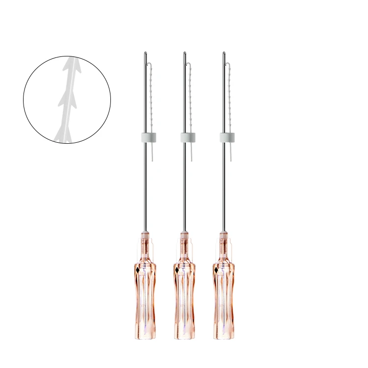 Medizinische resorbierbare PLLA-Kegel, passendes PRP-R&ouml;hrchen, stumpfe Kan&uuml;le, Anti-Aging-Klinik