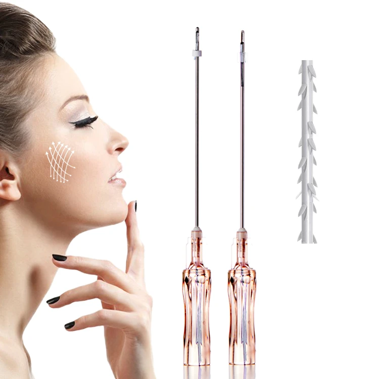 PLLA COG 6D Bidirektionales Stachelgewinde Max SMAS Lifting V-Line Face Contour Premium Thread