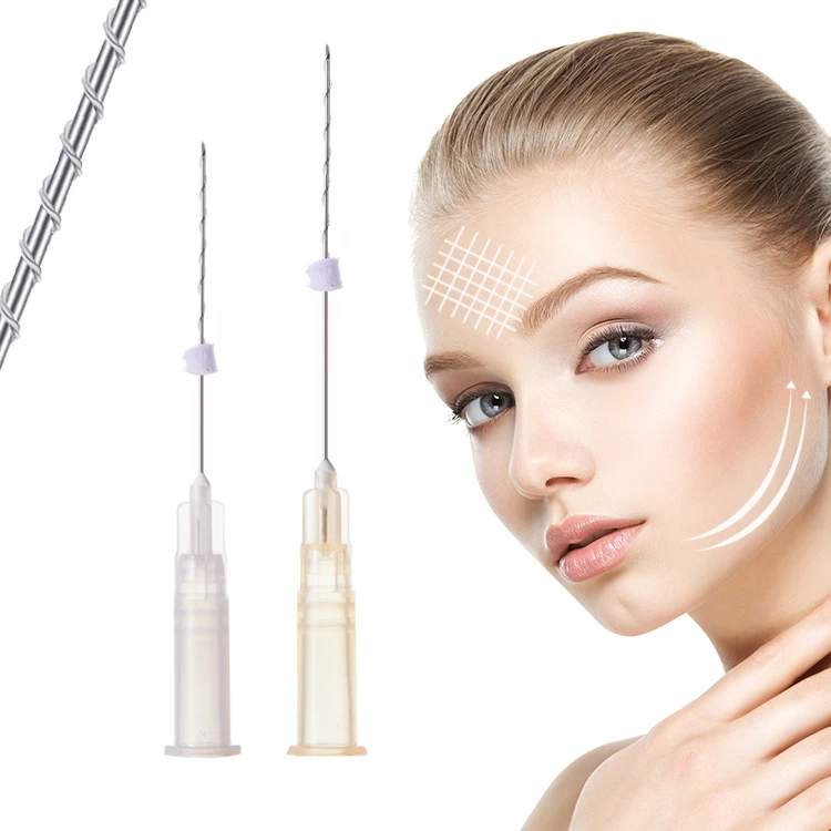 PLLA Tornado-Schraube, Doppelhelix-Gewinde, hohe Kollagenstimulation, Hautstraffung, Anti-Aging